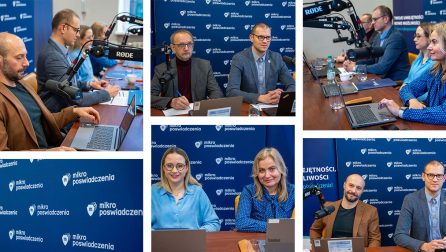 VIII spotkanie Grupy Doradczej ds. Mikropoświadczeń. Na zdjęciu eksperci IBE PIB