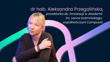 Aleksandra Przegalińska, podcast "Po pierwsze, umiejętności. Podcast o tym, jak być na czasie"